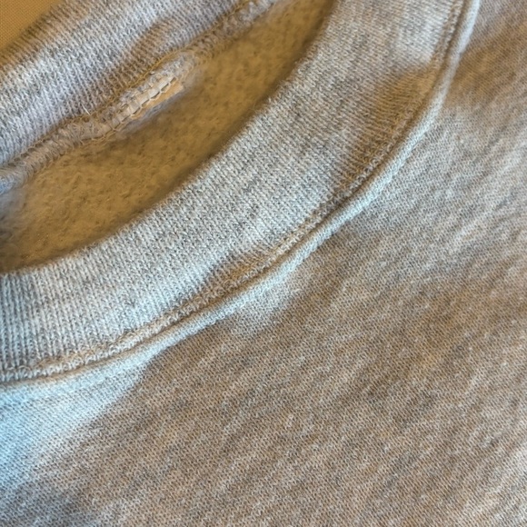 VINTAGE Space Center Houston Crew Neck Grey Sweatshirt 90s Small/Medium - Picture 4 of 7